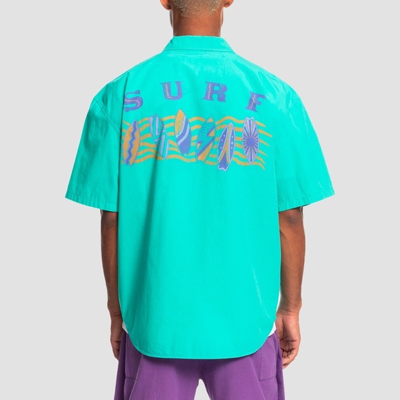 Quiksilver Mike The Tourist Stranger Things Shirt Men’s XL NWT - Picture 2 of 6